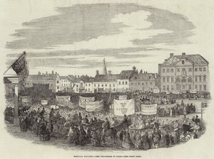Norfolk Estuary, the Procession in Lynn by English School